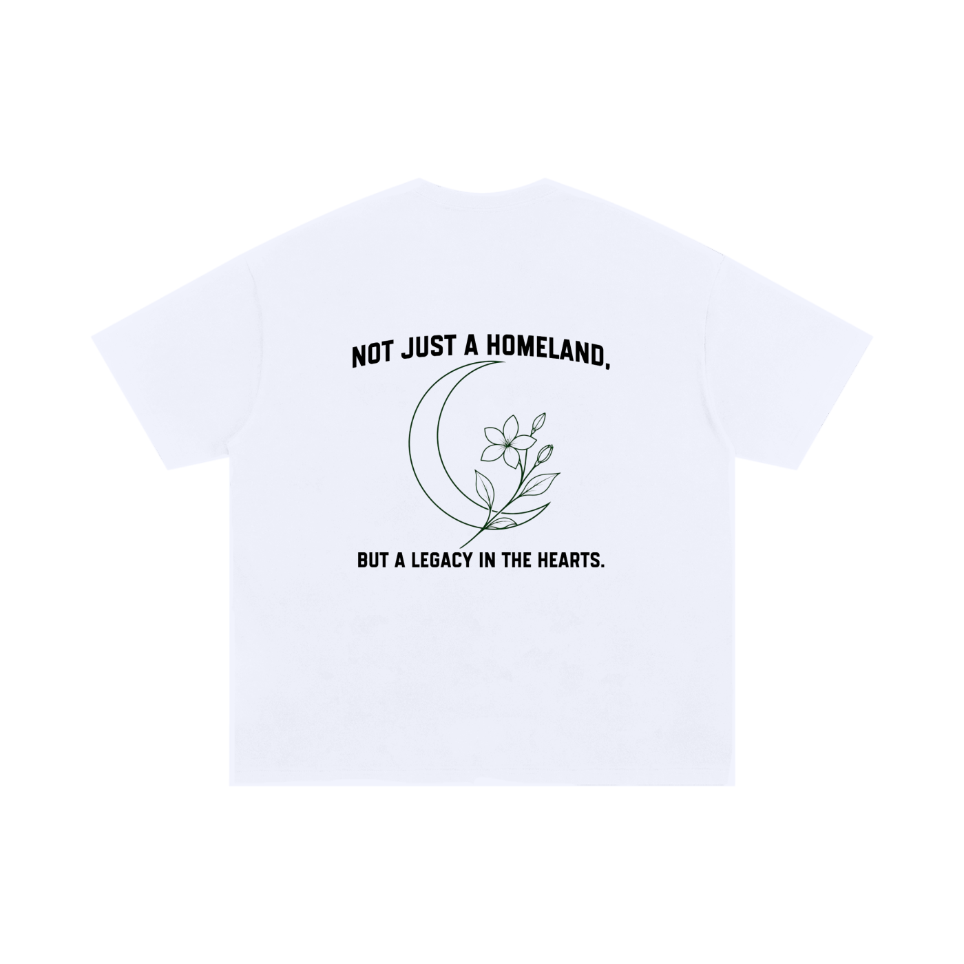 "Home Never Left Us" Unisex Oversized T-Shirt - Pakistan Edition