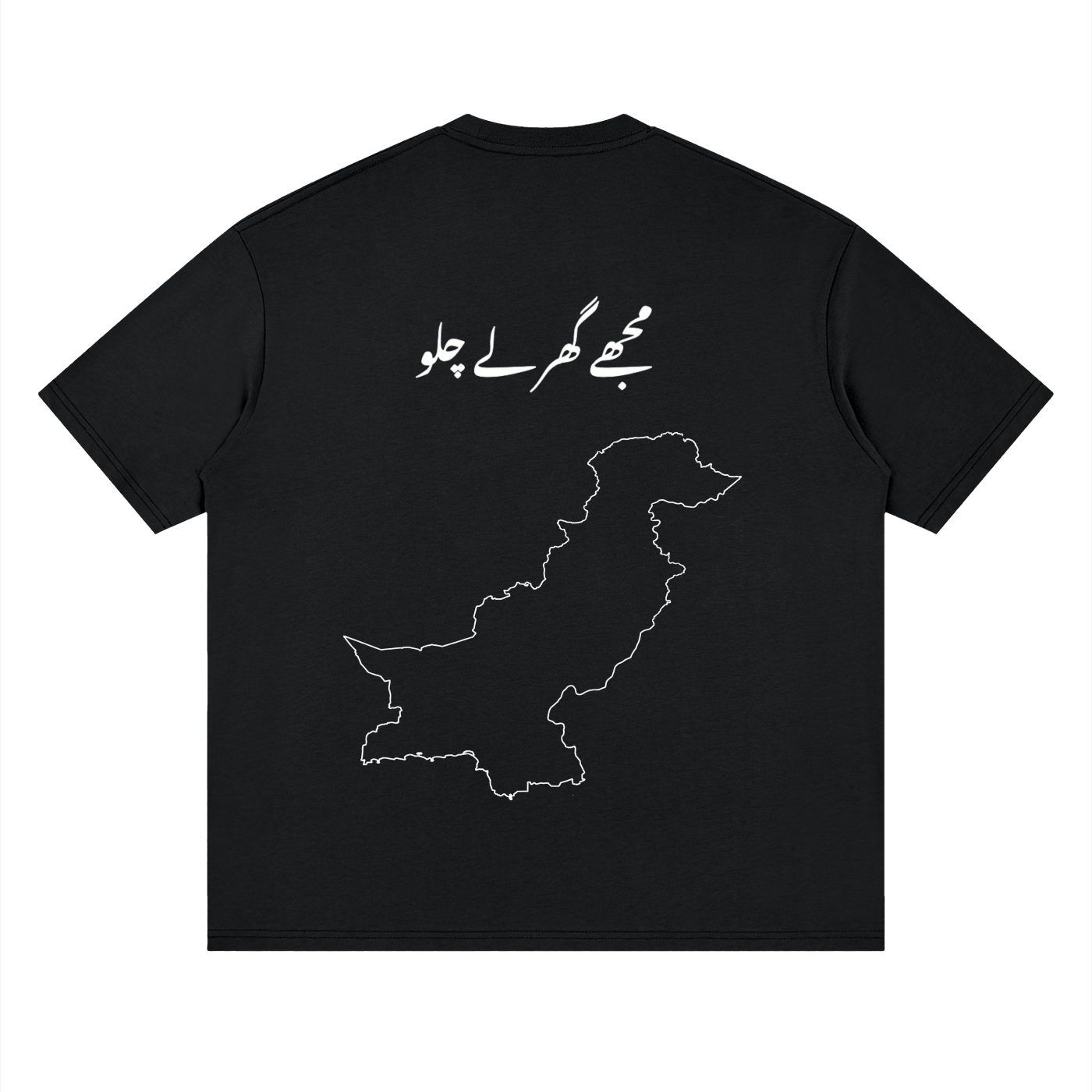 "Take Me Home" Oversized Urdu T-Shirt - Pakistan Edition